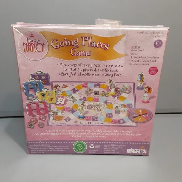 Briarpatch Fancy Nancy Posh Bedroom Board Game - Picture 3 of 5